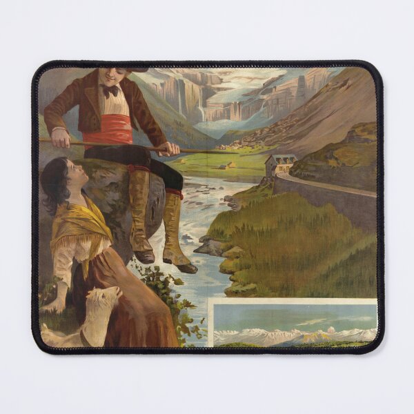 Item preview, Vintage Pyrenees Travel Poster | Cirque de Gavarnie Art | French Alps Scenic Print | 19th Century Tourism Decor | Retro Wall Art designed and sold by artofuniverse.