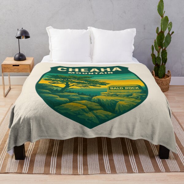 Item preview, Cheaha Mountain Vista – Alabama Vector Landscape designed and sold by Gideon Emmerich.