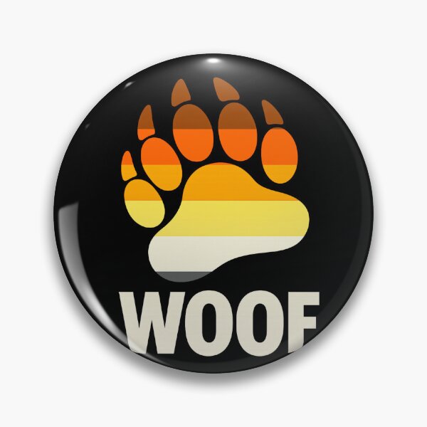Item preview, Gay Bear Flag Claw Woof designed and sold by JETSETPRIDE.