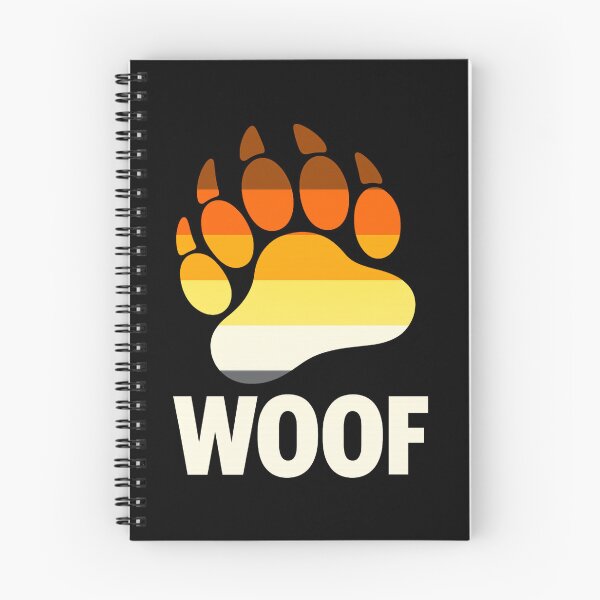 Item preview, Gay Bear Flag Claw Woof designed and sold by JETSETPRIDE.