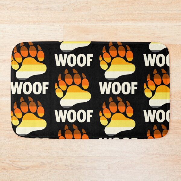 Item preview, Gay Bear Flag Claw Woof designed and sold by JETSETPRIDE.