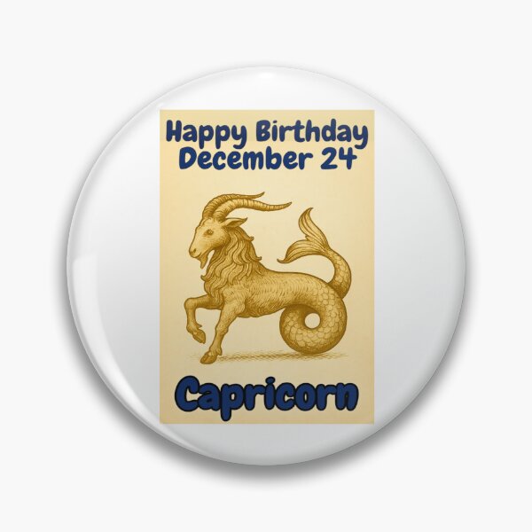 Item preview, Birthday Zodiac Sign – December 24 designed and sold by ariksworld.
