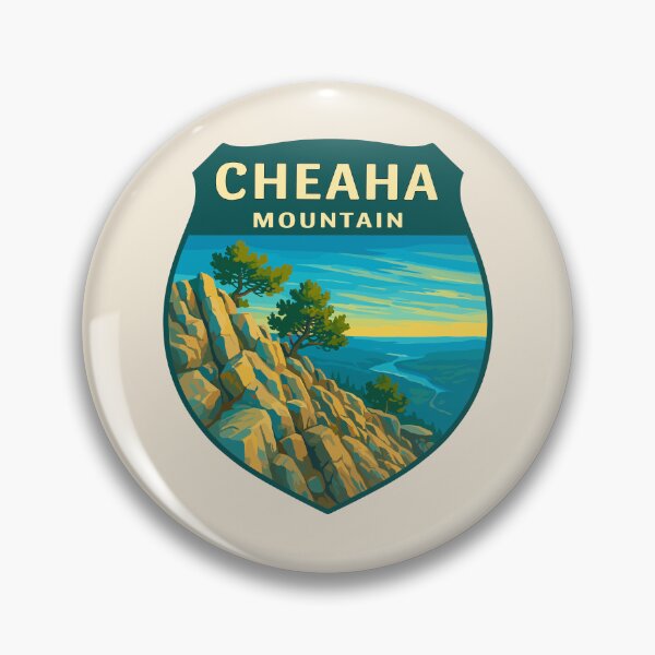 Item preview, Cheaha Mountain Vista – Alabama Vector Landscape designed and sold by Gideon Emmerich.