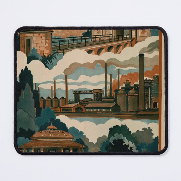 Item preview, Vintage Longwy Travel Poster | Art Deco Style | Historical & Industrial Charm | Meurthe-et-Moselle France | Digital Wall Art designed and sold by artofuniverse.