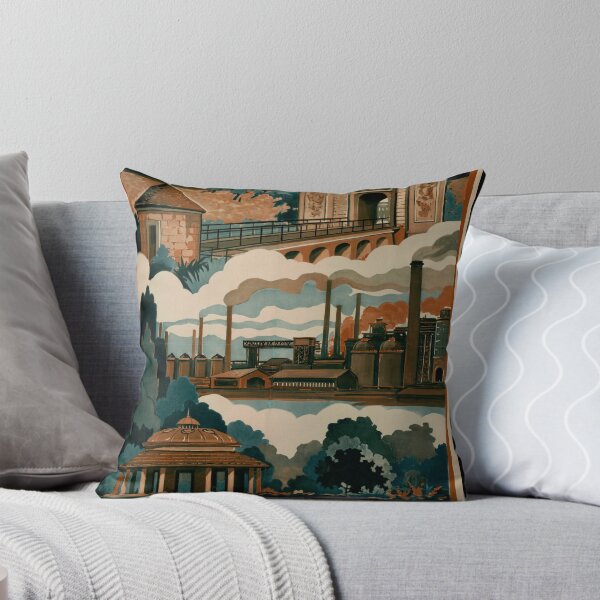 Item preview, Vintage Longwy Travel Poster | Art Deco Style | Historical & Industrial Charm | Meurthe-et-Moselle France | Digital Wall Art designed and sold by artofuniverse.