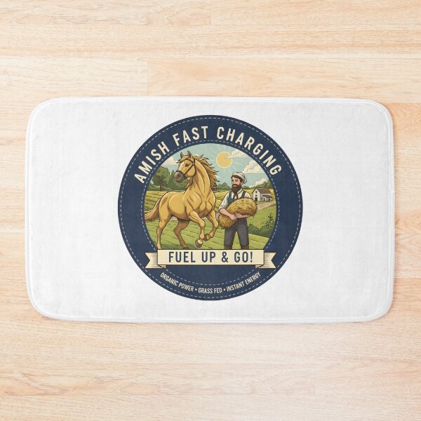 Item preview, Amish Fast Charging - Fuel Up & Go! - Organic Power, Grass Fed, Instant Energy designed and sold by RedDelaney.