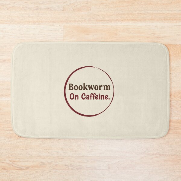 Item preview, Bookworm On Caffeine. designed and sold by musthavewords.
