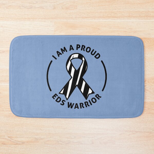 Item preview, I Am A Proud EDS Warrior - Bold Zebra Ribbon Awareness designed and sold by Designs by Jesabee.
