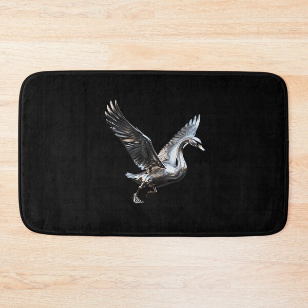 Item preview, Silver Swan Taking Flight designed and sold by LuckCraftStudio.