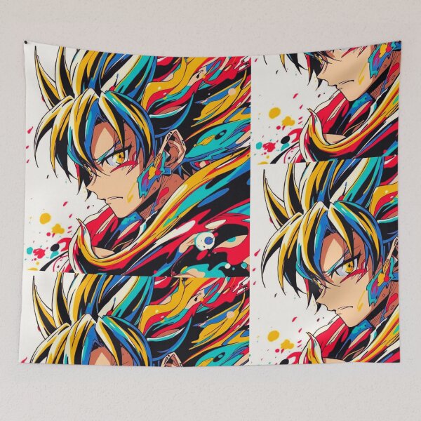 Item preview, Espíritu Saiyan abstracto designed and sold by XconGavin.
