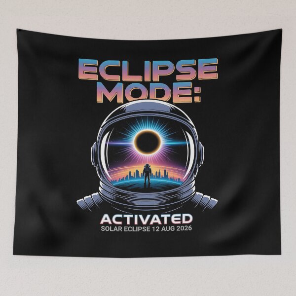 Item preview, total solar eclipse 2026 - solar eclipse -  eclipse chaser - astronomy lover - space art - celestial event - stargazer - skywatcher - moon and sun - totality 2026 - space lover designed and sold by JansenGS.