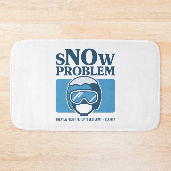 Item preview, Snow Problem – Ski and Snowboard Helmet designed and sold by SnappyPNG.