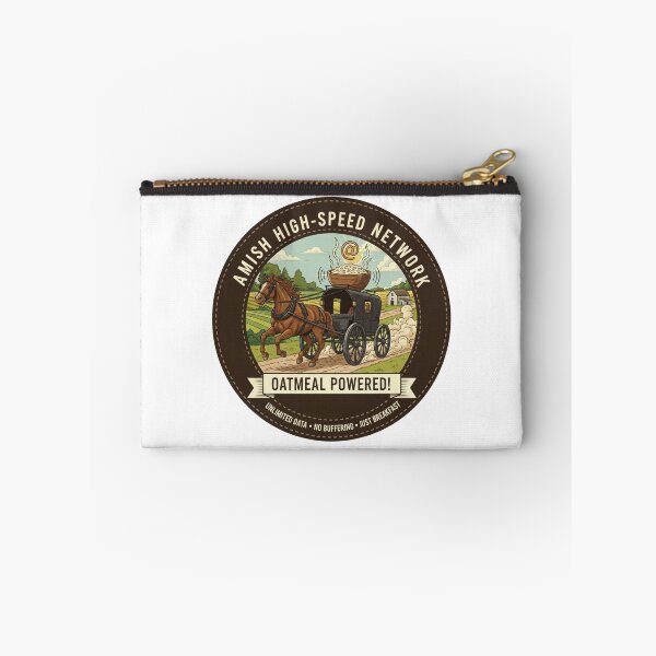 Item preview, Amish High-Speed Network - Oatmeal Powered! - No Buffering, Just Breakfast designed and sold by RedDelaney.