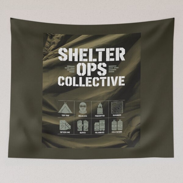 Item preview, Shelter Ops Collective designed and sold by SignumShop.