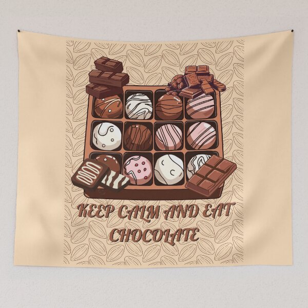 Item preview, Keep Calm and Eat Chocolate designed and sold by IREMORHAN.