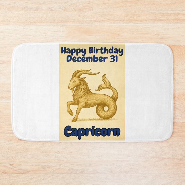 Item preview, Birthday Zodiac Sign – December 31 designed and sold by ariksworld.