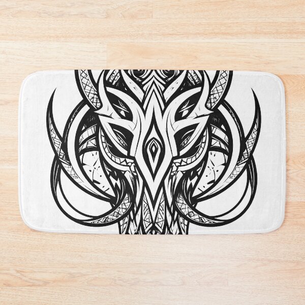 Item preview, Gothic tribal tattoo, eternal elephant designed and sold by LiskoDesign.