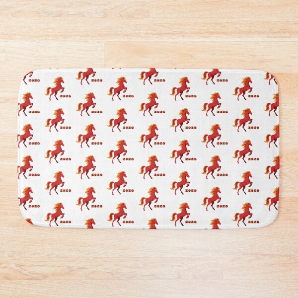 Item preview, Red horse symbol of the year 2026 designed and sold by kitosonito.