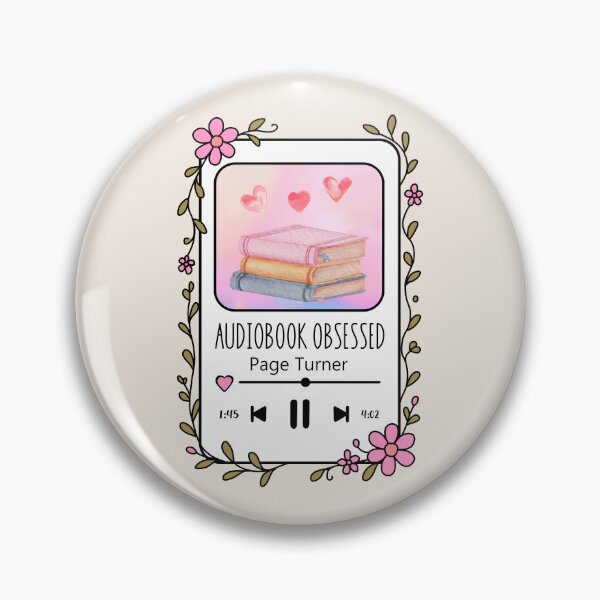 Item preview, Audiobook Obsessed designed and sold by witchlingart.