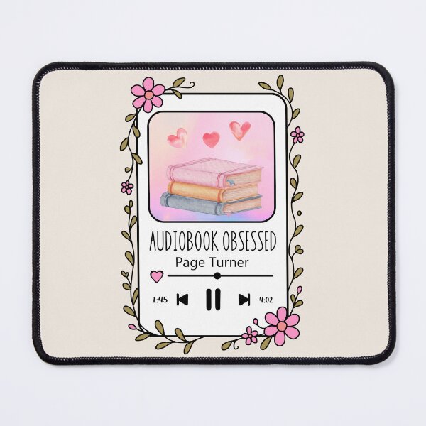 Item preview, Audiobook Obsessed designed and sold by witchlingart.