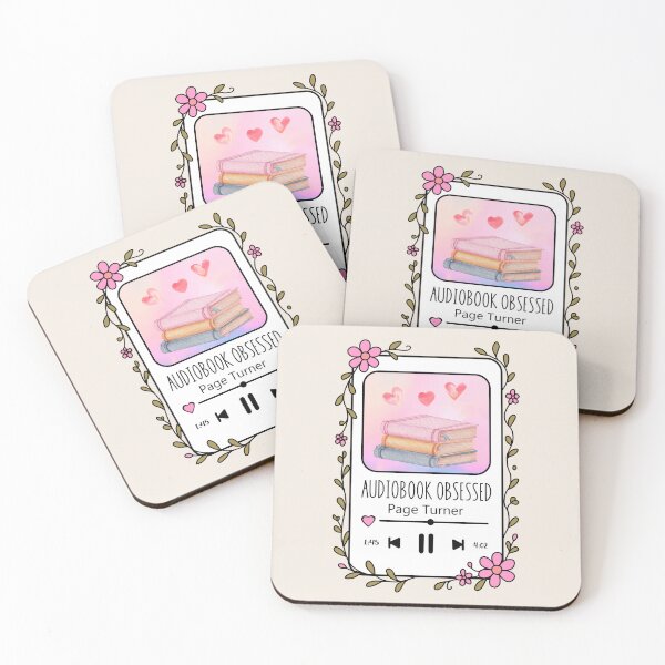 Item preview, Audiobook Obsessed designed and sold by witchlingart.
