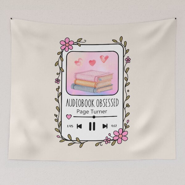 Item preview, Audiobook Obsessed designed and sold by witchlingart.