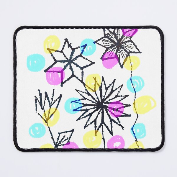 Item preview, Inky flowers designed and sold by Seeyouspoon.