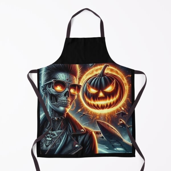 Item preview, Halloween Skeleton Rocker Cosmic Pumpkin designed and sold by Voodoo Store Paranormal Collections.