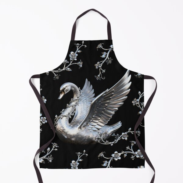 Item preview, Vine-Wrapped Metal Swan designed and sold by LuckCraftStudio.
