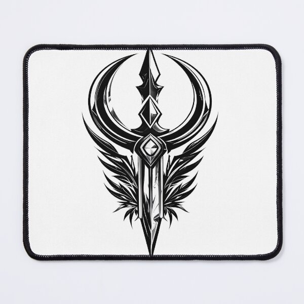Item preview, Gothic tribal sword, shadow crest designed and sold by LiskoDesign.