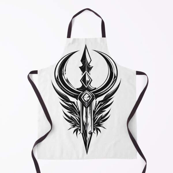 Item preview, Gothic tribal sword, shadow crest designed and sold by LiskoDesign.