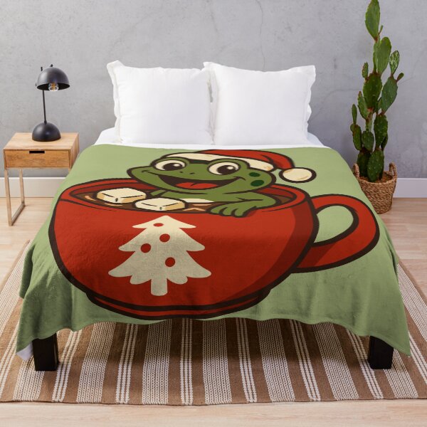 Item preview, Frog in a Mug of Hot Chocolate designed and sold by Ghost on Toast.