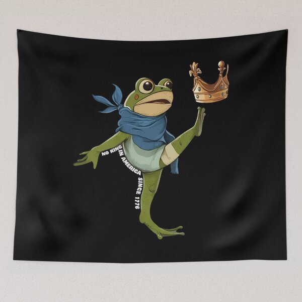 Item preview, Copy of Frog Resist Portland Frog Protest,Portland 2025, Activist Frog, No King in America, Peaceful Frog  designed and sold by cloudline-scb.