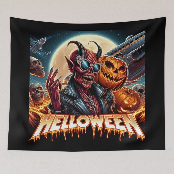 Item preview, Halloween Devil Rocker Ready Flight designed and sold by Voodoo Store Paranormal Collections.