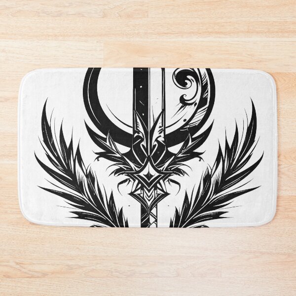 Item preview, Gothic tribal sword, nightborn emblem  designed and sold by LiskoDesign.