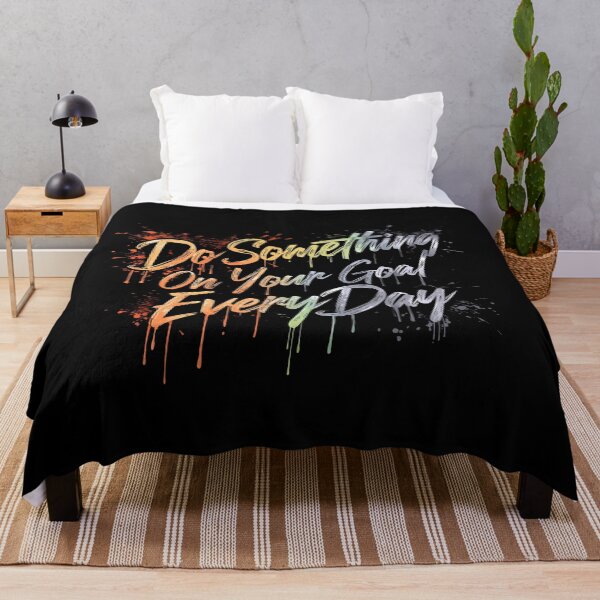 Item preview, Do Something On Your Goal Every Day designed and sold by Ink-Lift Creations.