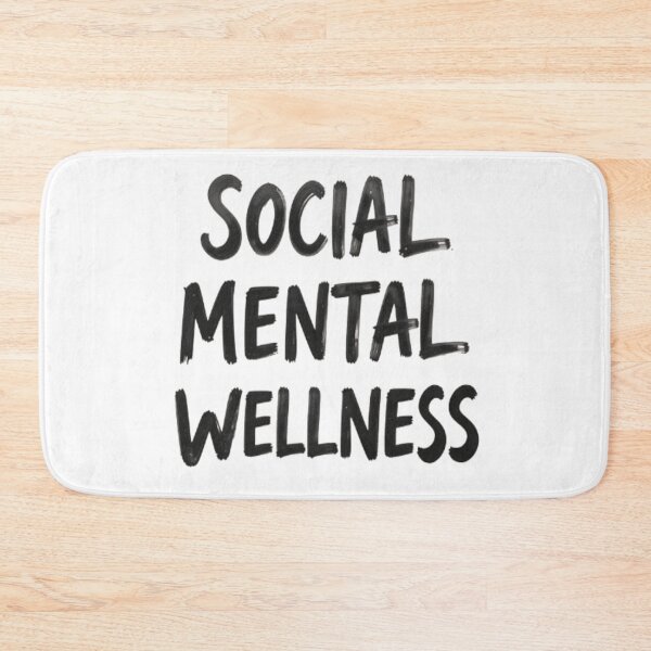 Item preview, Social Mental Wellness Sticker – Positive Quote, Mental Health Awareness, Self Care designed and sold by Chic  Artistry.