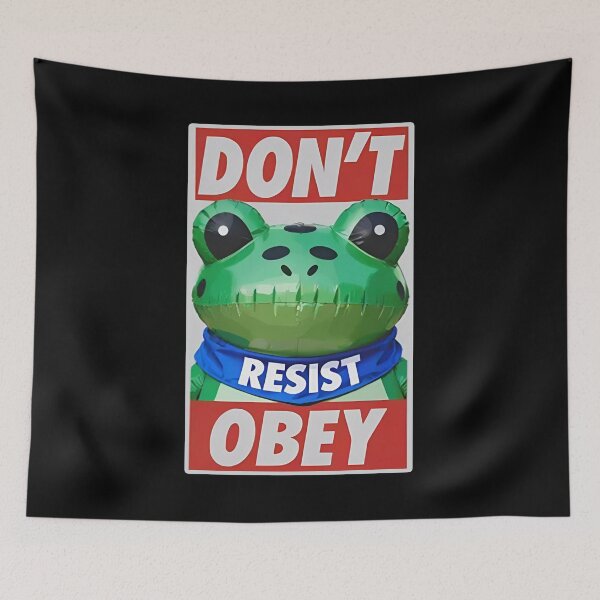 Item preview, Portland Frog Don't Obey, Anti ICE, Anti Fascism , Anti Trump, Resist Portland 2025 Frog - Protest, No Kings In America designed and sold by cloudline-scb.