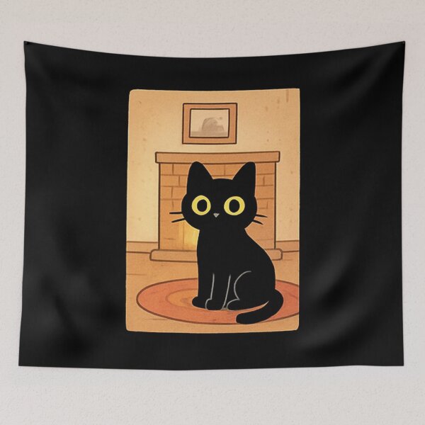 Item preview, Black Cat House #3 designed and sold by okiiskandarart.