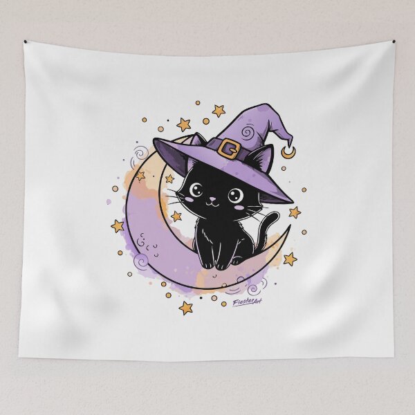 Item preview, Meowgical Night designed and sold by FiesterArt.