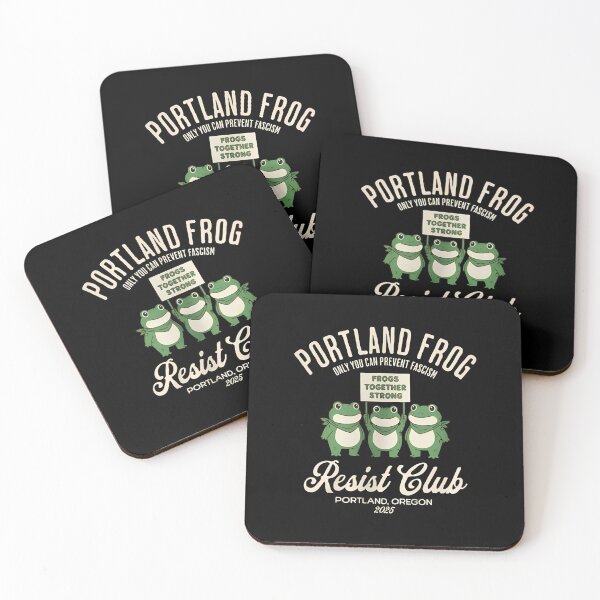 Item preview, Portland Frog Protest - Portland Frog Resist Club, Protest Frog, Progressive Protest, Portland Protest designed and sold by cloudline-scb.