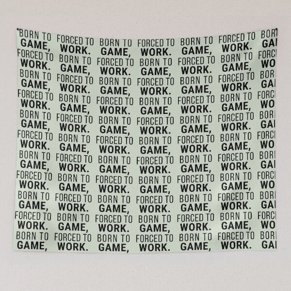 Item preview, Born to Game, Forced to Work | Funny Gamer Quote Gift designed and sold by Katherine Ann.