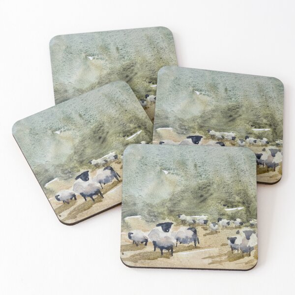 Item preview, Sheep in the field  designed and sold by PaintyCreator.