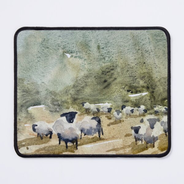 Item preview, Sheep in the field  designed and sold by PaintyCreator.