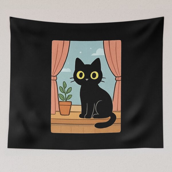 Item preview, Black Cat House #5 designed and sold by okiiskandarart.