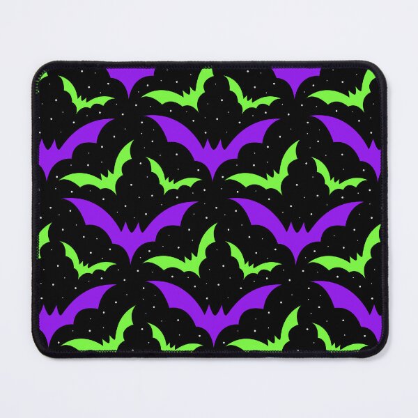 Item preview, Purple and Green Halloween Bats designed and sold by PurplleArtz .
