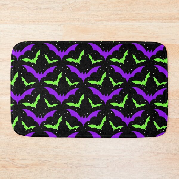 Item preview, Purple and  Green Halloween Bats  designed and sold by PurplleArtz .