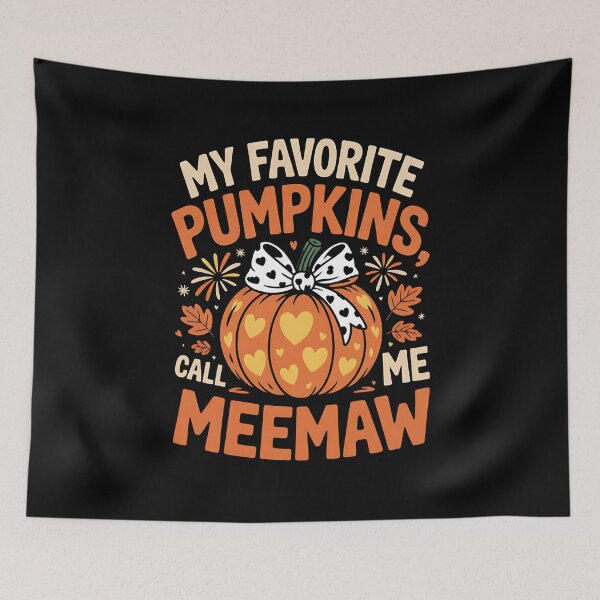 Item preview, My Favorite Pumpkins Call Me Meemaw Thanksgiving Fall designed and sold by BakeryDozen.