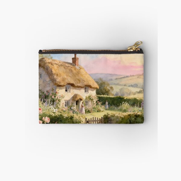Item preview, Enchanted English Cottage and Magic Flowers Spring designed and sold by SoniaSarkali.