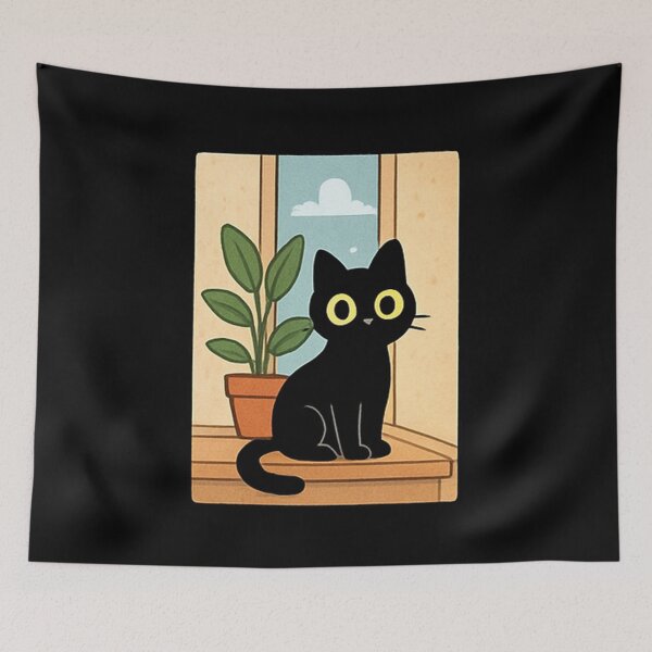 Item preview, Black Cat House #6 designed and sold by okiiskandarart.